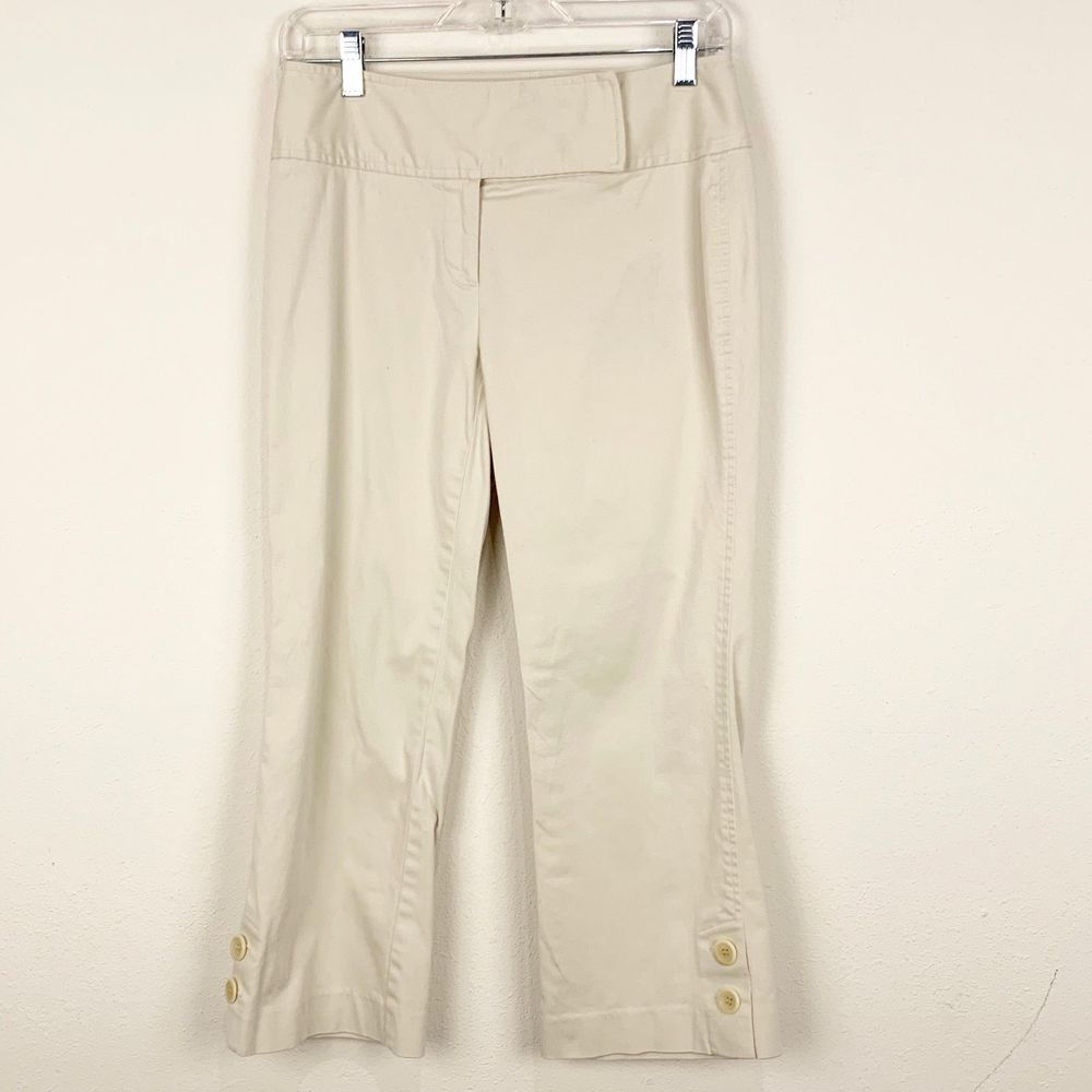 Campaigne Khaki Capri Pant Size 2